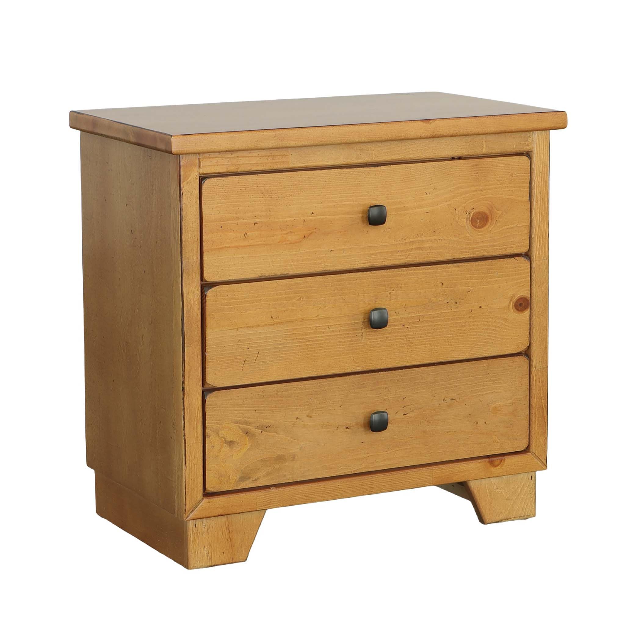 Progressive Furniture Diego Nightstand, 24" X 15" X 25", Cinnamon Pine